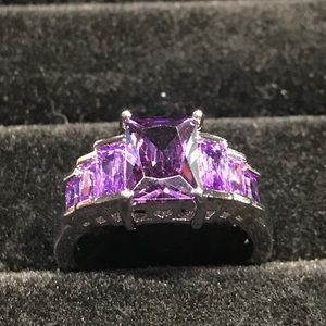 **SOLD** Sz 11, “Amethyst” Ring